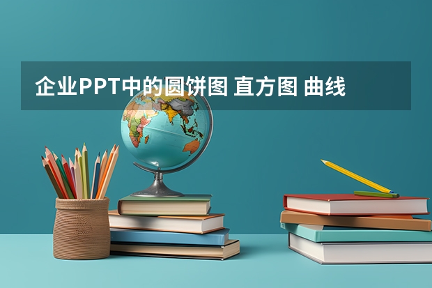 企业PPT中的圆饼图 直方图 曲线图是用什么做的