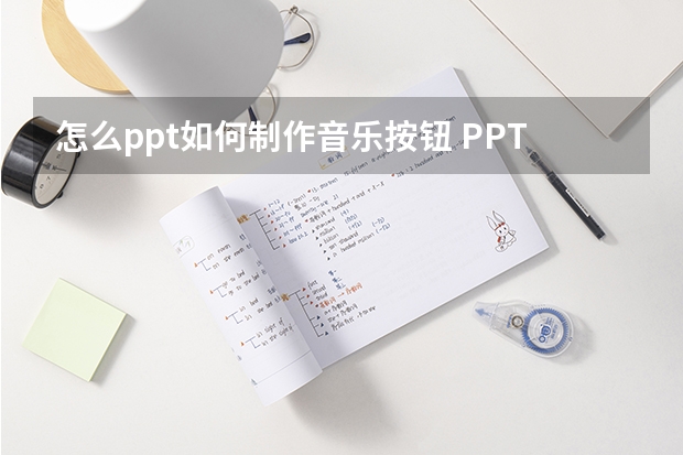 怎么ppt如何制作音乐按钮 PPT中的播放按键怎么做？？