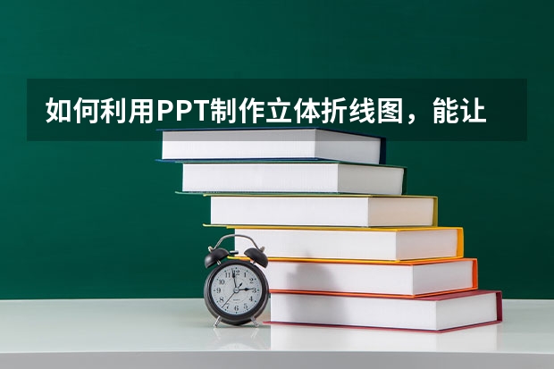 如何利用PPT制作立体折线图，能让一组照片瞬间变得高大上 如何利用PPT制作鼠标点击动画