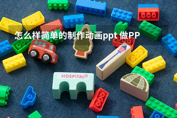 怎么样简单的制作动画ppt 做PPT时怎么样可以简单制作出自己想要的动画